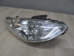 PEUGEOT 206 LIFT 03- LAMPA REFLEKTOR PRZOD LEWA 9630869780 UK