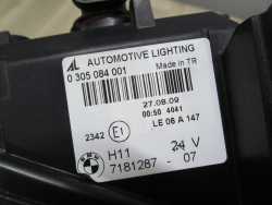 BMW 1 E81 E87 E88 LIFT LAMPA HALOGEN PRZECIWMGIELNY LEWY 0305084001 7181287 07-11