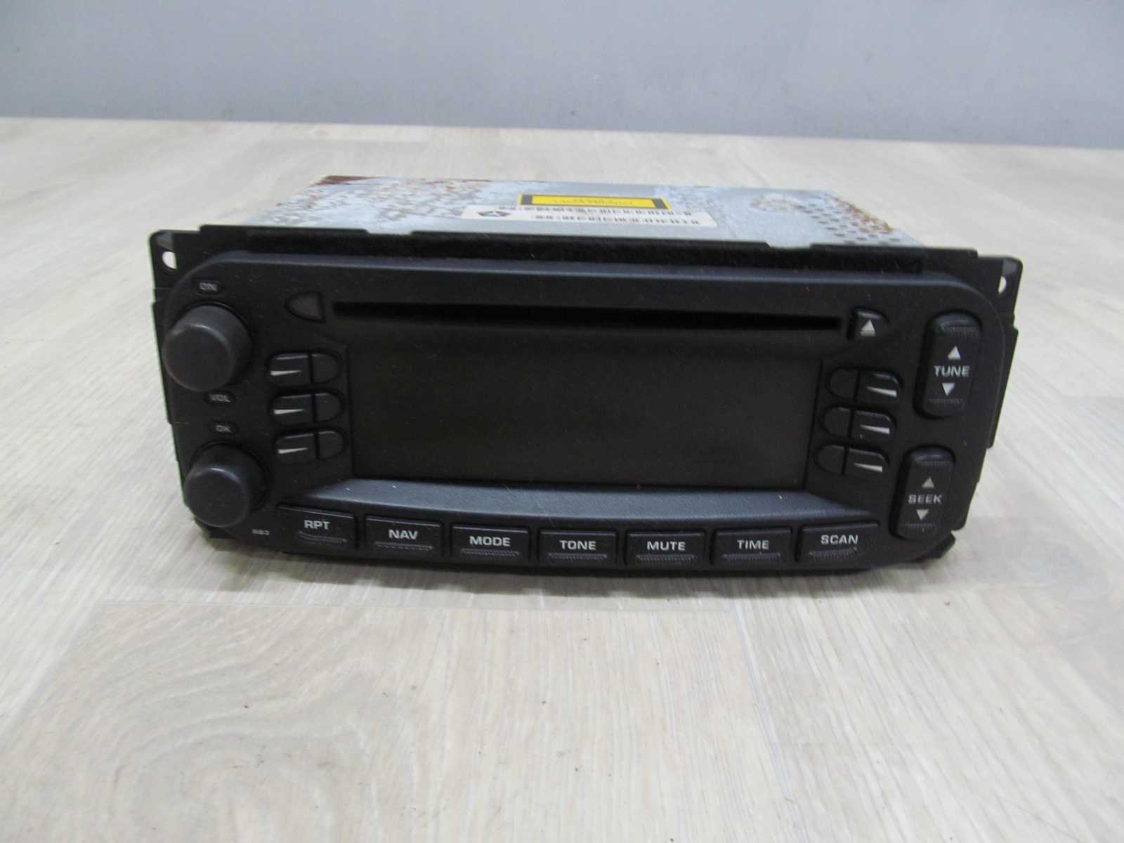 CHRYSLER GRAND VOYAGER DODGE RADIO CD NAVI BE6802 BECKER