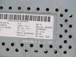 CHRYSLER GRAND VOYAGER DODGE RADIO CD NAVI BE6802 BECKER