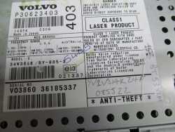 VOLVO S40 V40 LIFT 00-04 RADIO CD HU 655