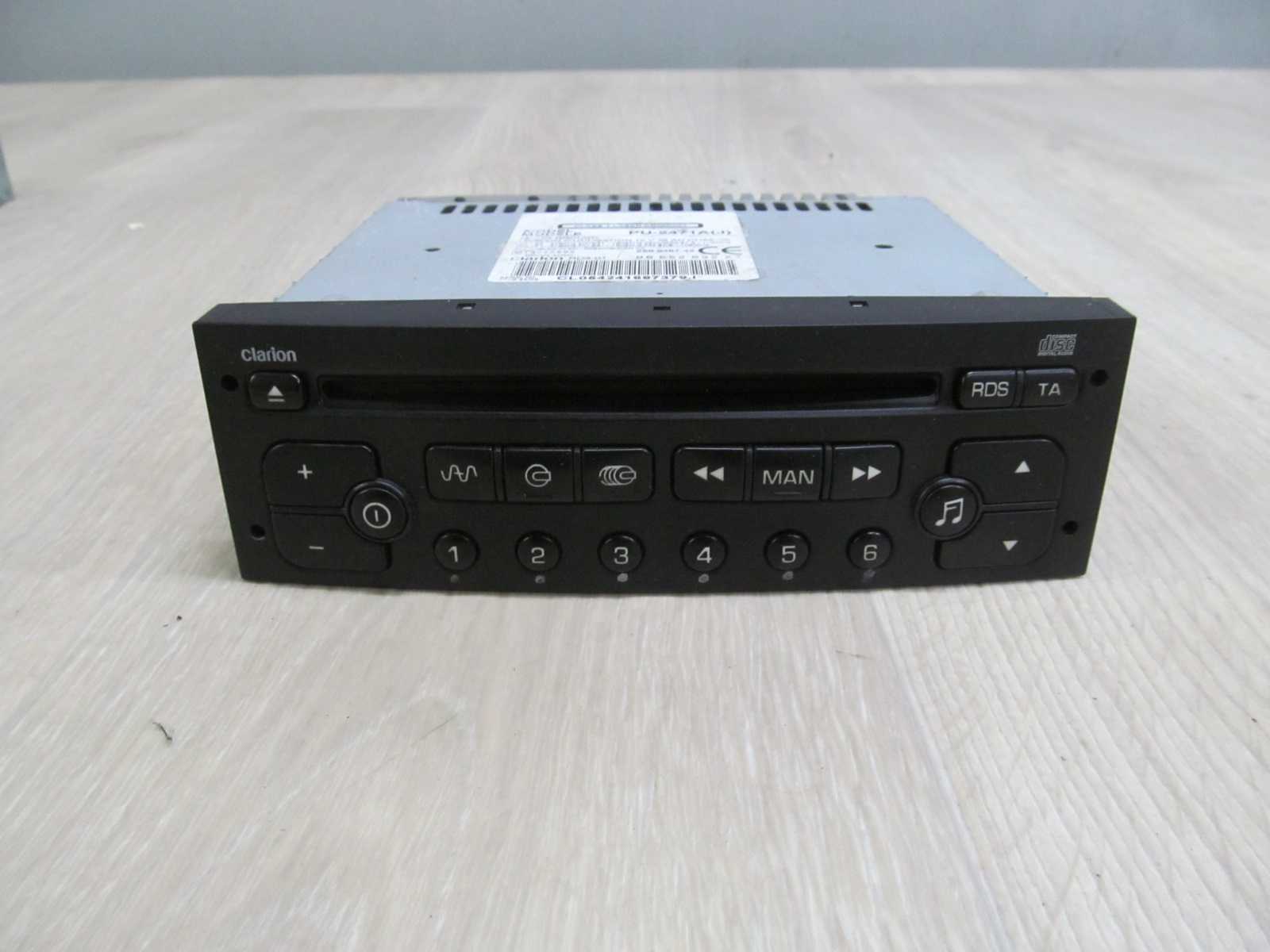 PEUGEOT CITROEN RADIO CD RD3-01 96552632XT PU-2471A