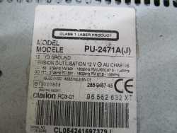 PEUGEOT CITROEN RADIO CD RD3-01 96552632XT PU-2471A