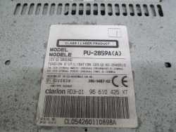 PEUGEOT CITROEN RADIO CD RD3-01 96610425XT PU-2859A
