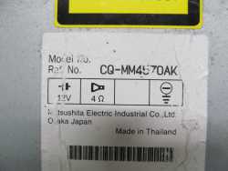 MAZDA 6 LIFT 05-08 RADIO CD PANEL CQ-MM4570AK ZMIENIARKA