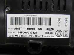 FORD FOCUS MK3 WYSWIETLACZ ZEGAREK RADIA AM5T-18B955-CG 11-