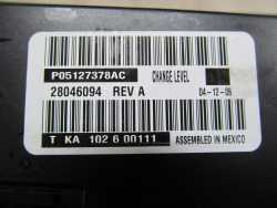 CHRYSLER VOYAGER PANEL NAWIEWU KLIMATYZACJI 3 STREFY P05005445AG P05127378AC