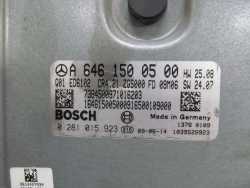 MB VITO 639 2.2 CDI KOMPUTER STEROWNIK ECU 0281015923 A6461500500 ED6102