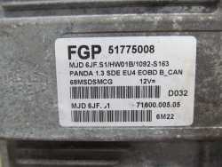 FIAT PANDA II 1.3 M-JET KOMPUTER STEROWNIK 51775008 FGP MJD 6JF