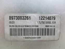 OPEL CORSA C 1.7 KOMPUTER STEROWNIK 12214079 8973003261