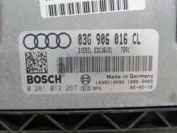 VW AUDI SEAT SKODA 2.0 TDI KOMPUTER STEROWNIK 0281012267 03G906016CL
