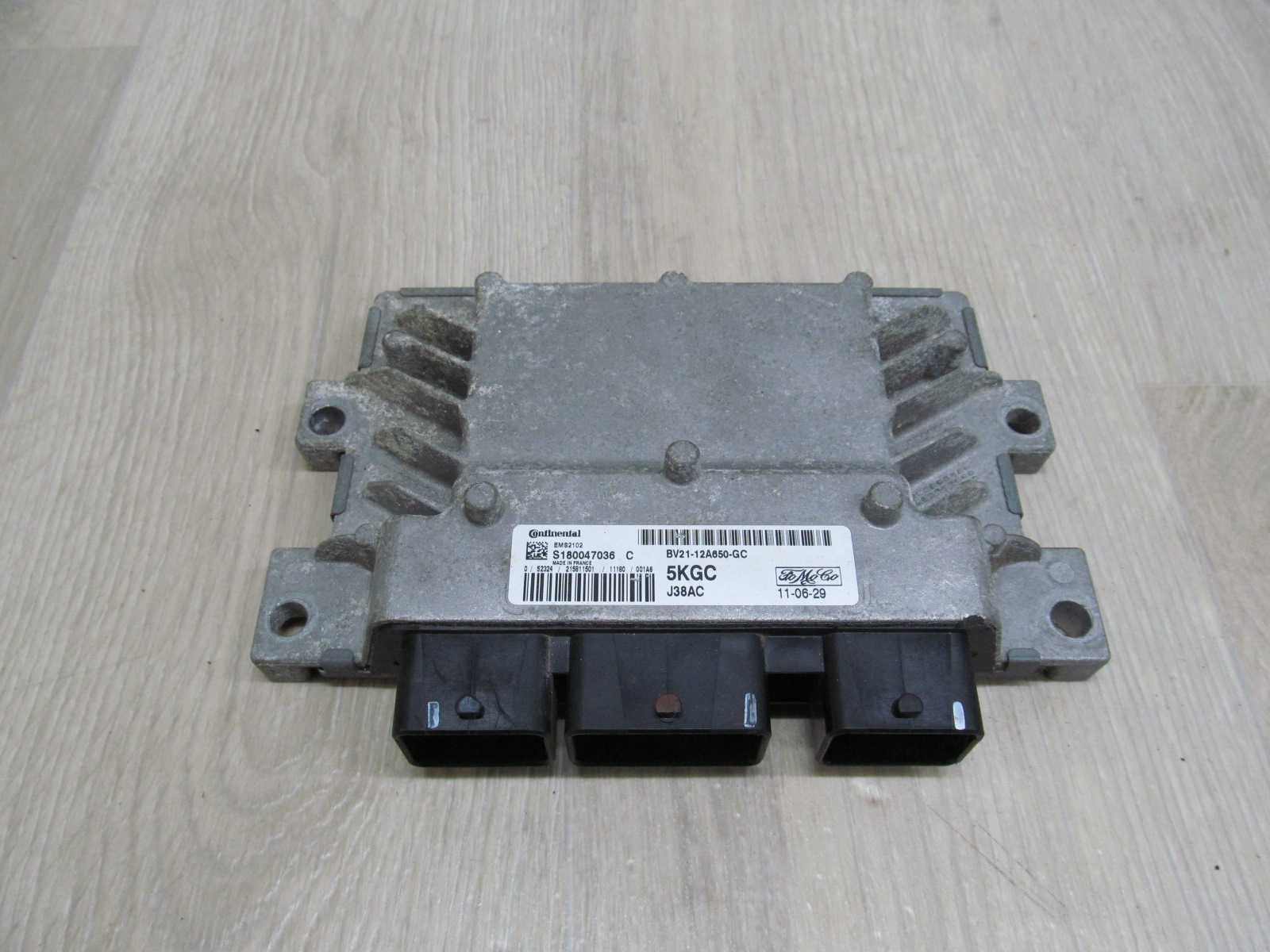 FORD FIESTA MK7 VII 1.4 16V KOMPUTER STEROWNIK ECU S180047036 BV21-12A650- GC 5KGC