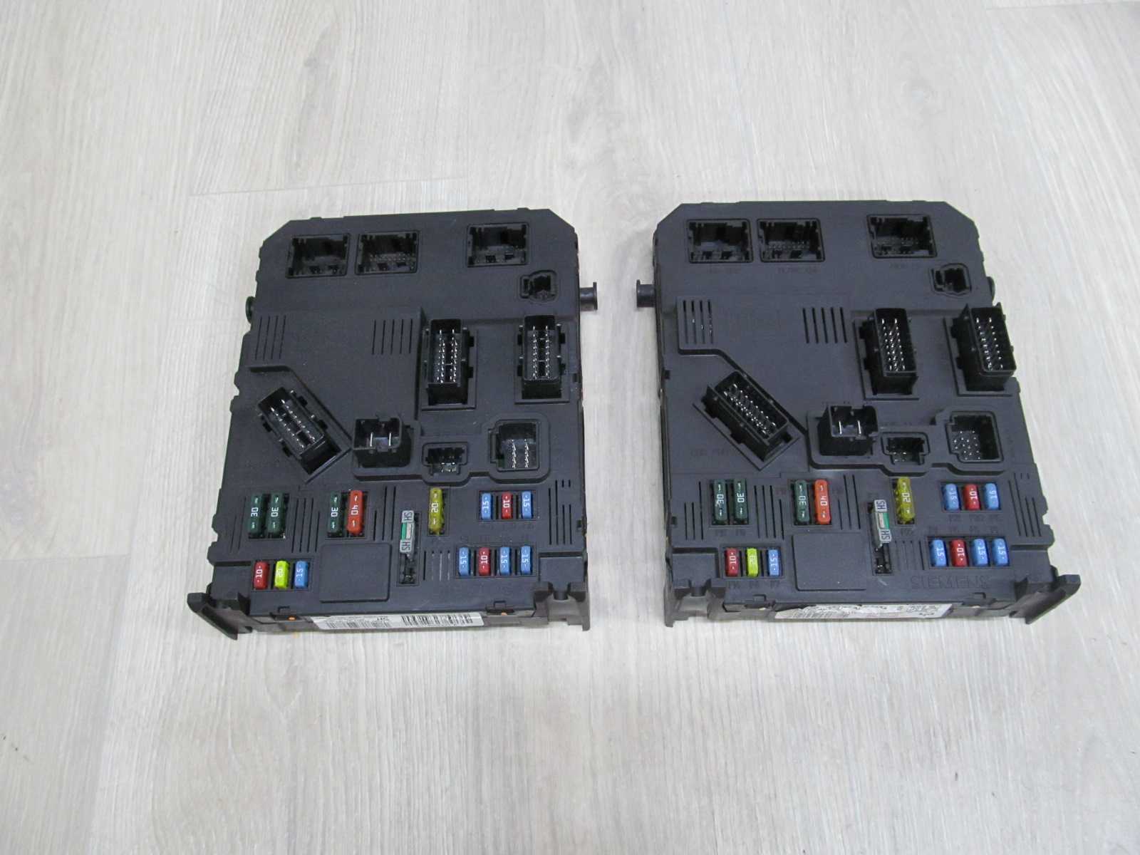 PEUGEOT CITROEN MODUL SKRZYNKA BSI E01-00 HG S118085320C 9652474680