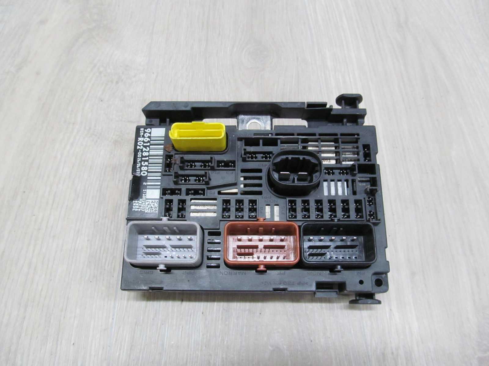 PEUGEOT CITROEN MODUL SKRZYNKA BSM R02 9661281580