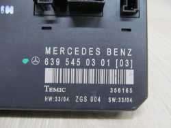 MERCEDES VITO VIANO W639 MODUL KOMFORTU 6395450301