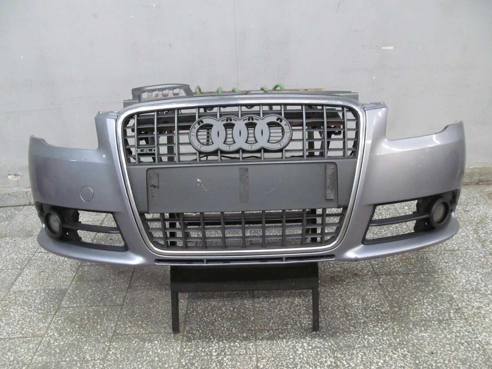 AUDI A4 B7 S-LINE ZDERZAK PRZOD HALOGENY KPL LY7H 04-08