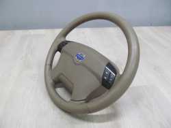 VOLVO XC90 LIFT KIEROWNICA SKORA OAK AIRBAG JASNA 06-14