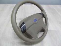 VOLVO XC90 LIFT KIEROWNICA SKORA OAK AIRBAG JASNA 06-14