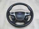 FORD FOCUS MK3 C-MAX KIEROWNICA SKORA PODUSZKA AIRBAG MULTIFUKCJA