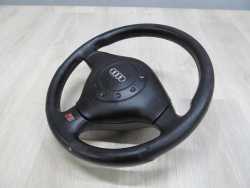 AUDI 80 B4 A4 B5 A6 C4 A8 D2 S-LINE KIEROWNICA SKORA PODUSZKA