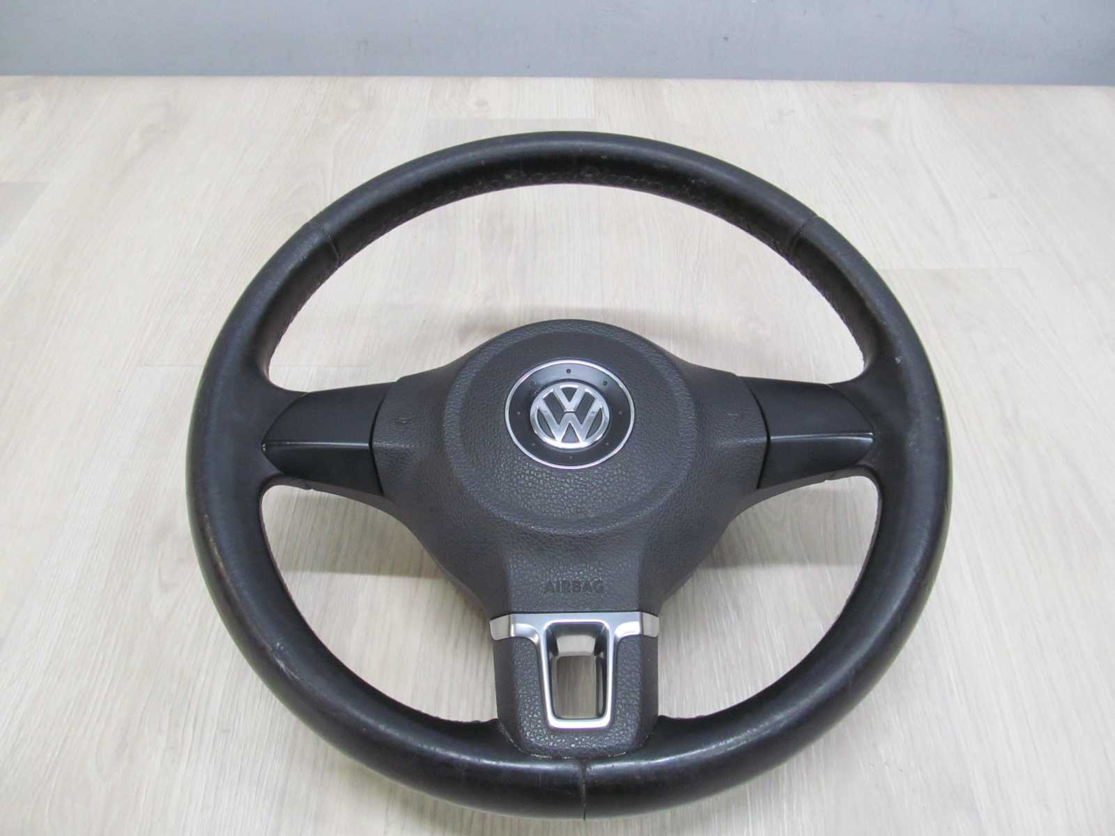 VW GOLF VI TIQUAN KIEROWNICA SKORA PODUSZKA AIRBAG 09-15