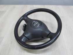 TOYOTA RAV4 II LIFT KIEROWNICA SKORA AIRBAG PODUSZKA 03-05