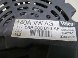 AUDI VW SEAT SKODA 1.8T 2.0 TFSI ALTERNATOR 06B903016AF 140A