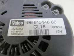 CITROEN C5 X7 III PEUGEOT 2.0 HDI RHR ALTERNATOR 9661544880 2543457A 08-14