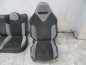 PEUGEOT 206 GTI SPORT FOTELE FOTEL SIEDZENIA SKORA + ALCANTARA