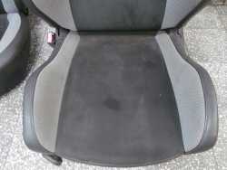 PEUGEOT 206 GTI SPORT FOTELE FOTEL SIEDZENIA SKORA + ALCANTARA