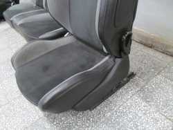 PEUGEOT 206 GTI SPORT FOTELE FOTEL SIEDZENIA SKORA + ALCANTARA