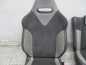 PEUGEOT 206 GTI SPORT FOTELE FOTEL SIEDZENIA SKORA + ALCANTARA