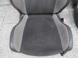 PEUGEOT 206 GTI SPORT FOTELE FOTEL SIEDZENIA SKORA + ALCANTARA