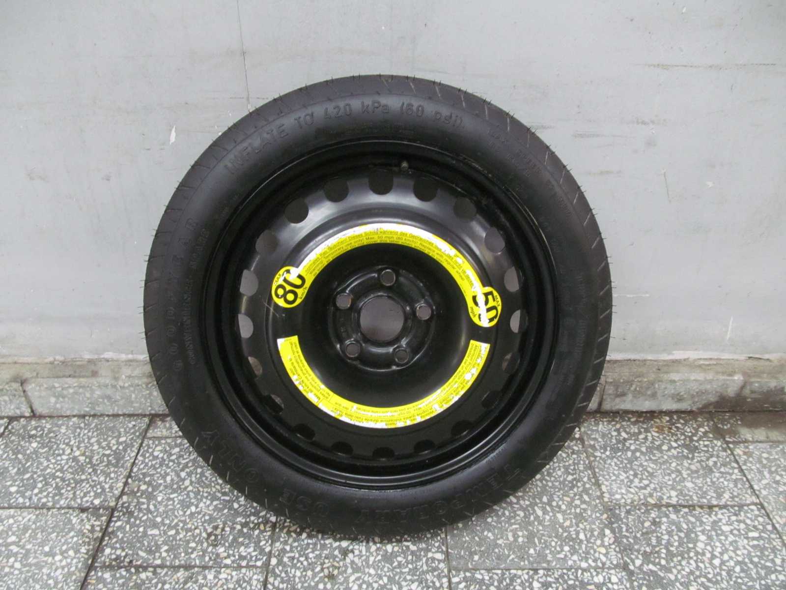 AUDI A4 B7 5x112 17'' KOLO DOJAZDOWKA T125/80/17 8E0001027C ET35