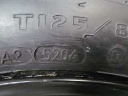 AUDI A4 B7 5x112 17'' KOLO DOJAZDOWKA T125/80/17 8E0001027C ET35