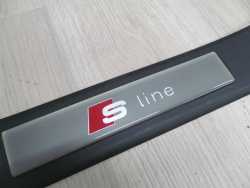AUDI A4 B7 S-LINE LISTWA PROGOWA NAKLADKA TYL 8E0853375 LEWA 04-07