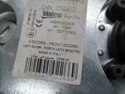 MERCEDES-BENZ W124 84-93 MECHANIZM PODNOSNIK SZYBY PRZOD LEWY VALEO 850242
