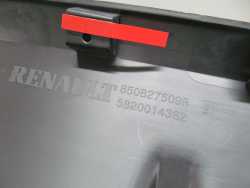 RENAULT TWINGO III GT SPOJLER DYFUZOR DOKLADKA ZDERZAKA TYL 850B27509R