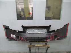 VOLVO S40 V50 04-07 ZDERZAK PRZOD GRILL XENON 612-46
