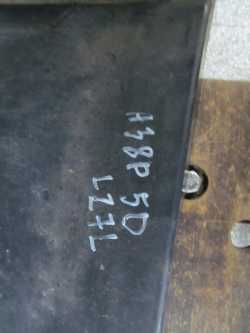 AUDI A3 8P LIFT 5D ZDERZAK PRZOD LZ7L 05-08