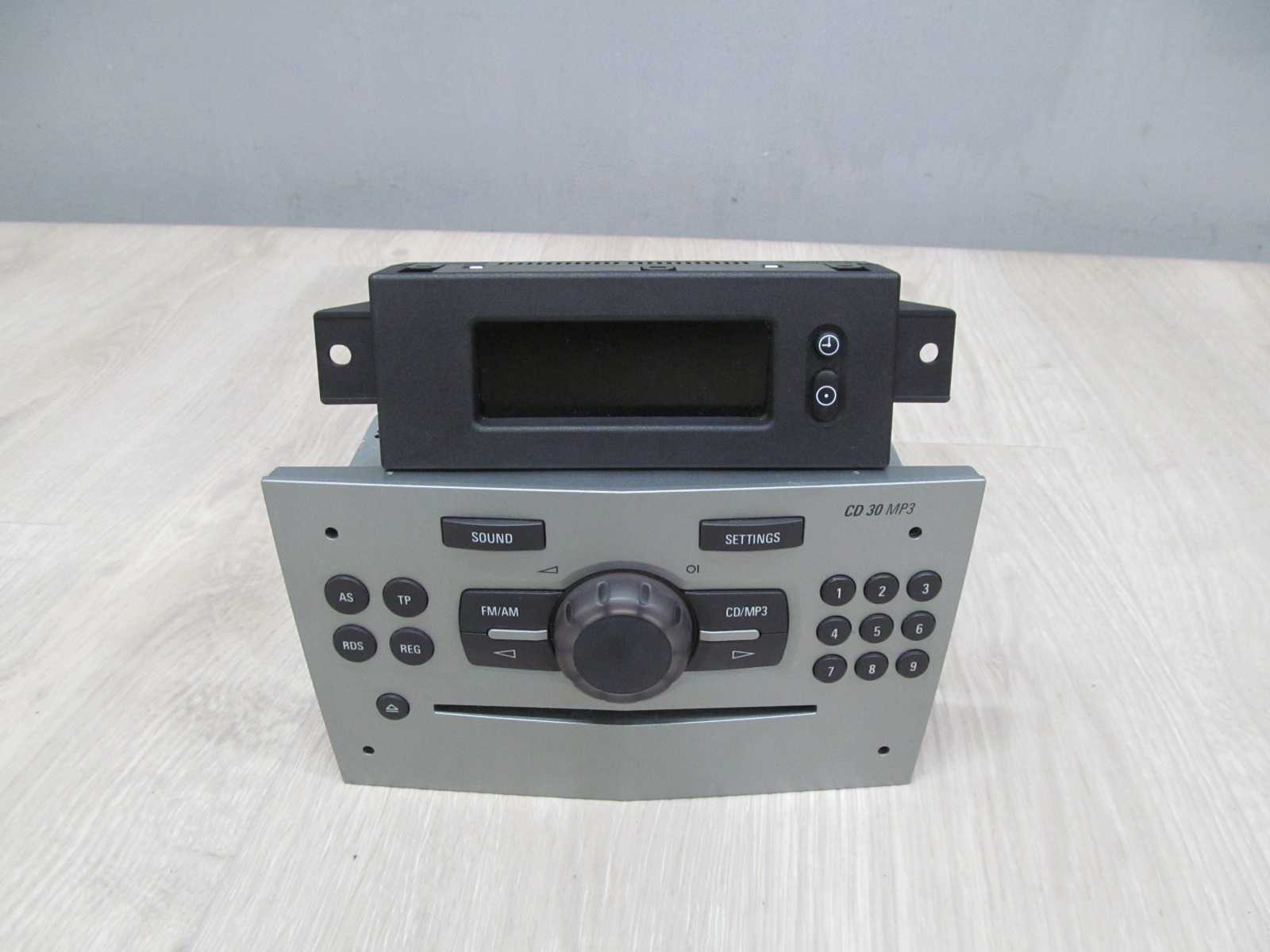 OPEL CORSA D MERIVA A RADIO CD 30 MP3 497316088 EKRAN 133255824