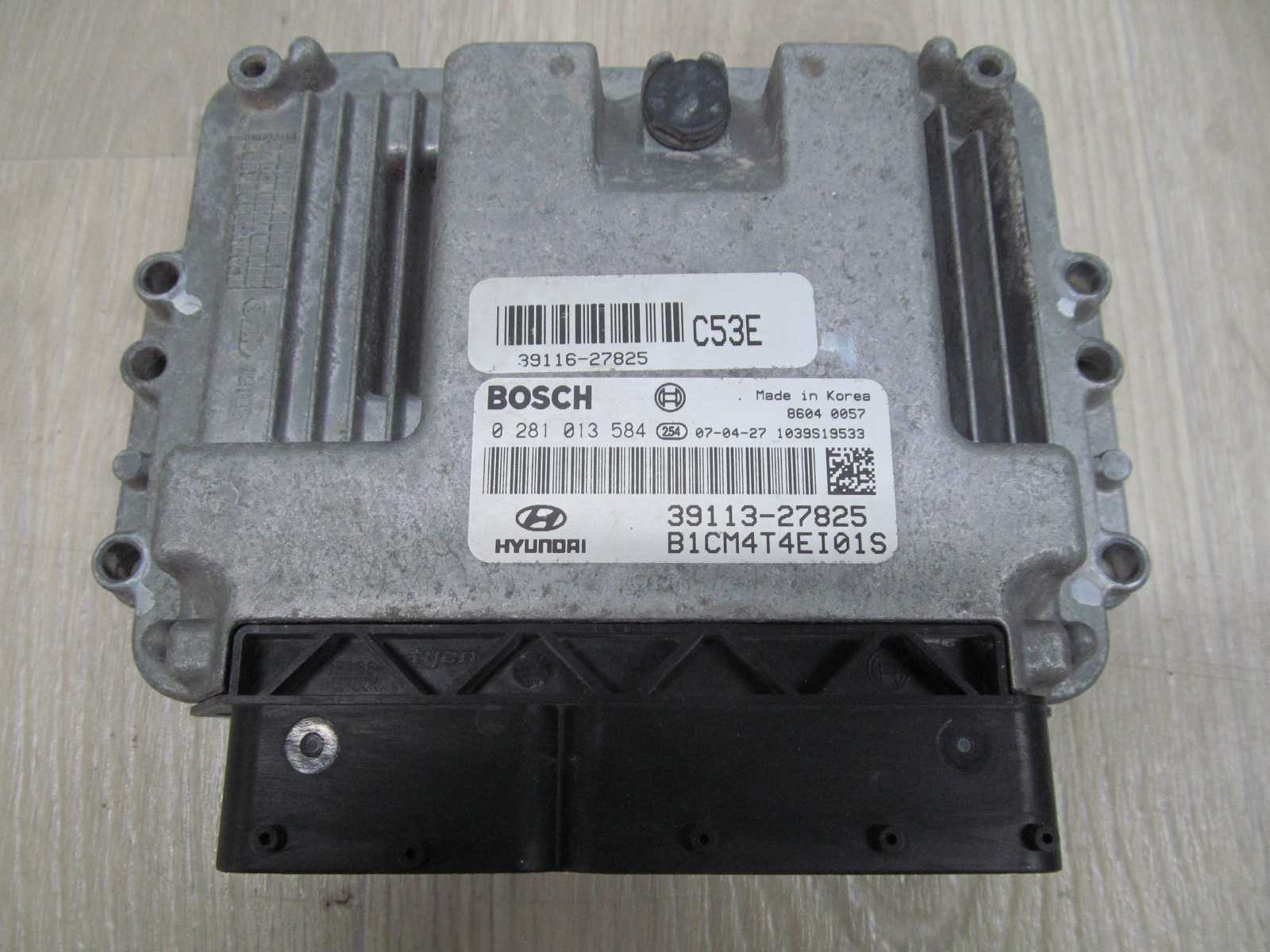 HYUNDAI SANTA FE II 05-12 2.2 CRDI KOMPUTER STEROWNIK SILNIKA 39113-27825 0281013584