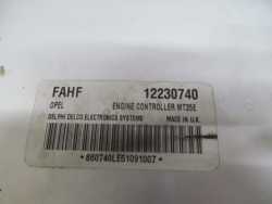 OPEL ASTRA H 1.6 16V KOMPUTER STEROWNIK 12230740 FAHF