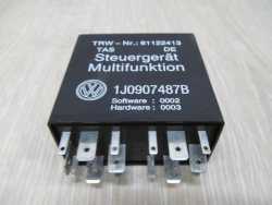 VW SKODA PRZEKAZNIK 452 MULTIFUNKCJI 1J0907487B