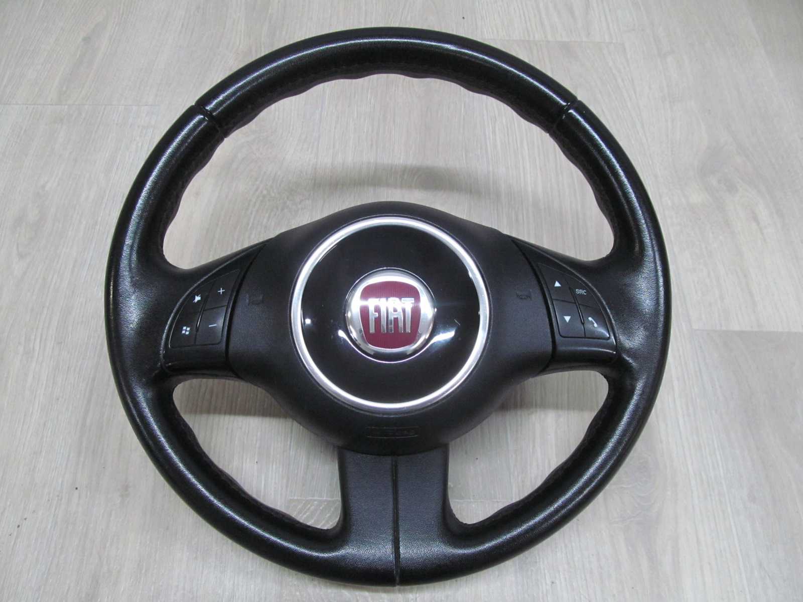 FIAT 500 07-15 KIEROWNICA SKORA PODUSZKA AIRBAG MULTI