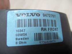 VOLVO S60 V70 XC70 GLOSNIK DRZWI PRZOD PRAWY 9472757