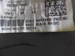 SKODA SCALA 19- ZDERZAK PRZOD PDC BLACK MAGIC