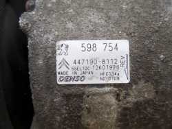 PEUGEOT CITROEN 1.6 VTI KOMPRESOR SPREZARKA KLIMATYZACJI 447190-8112 598754 10-14