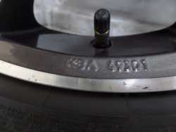 ALU FELGA KOLO ALUETT CZARNO SREBNA 5X112 KBA49301 17 ET45 8J CONTINENTAL
