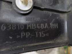 NISSAN CABSTAR MAXITY NT400 LISTWA NAKLADKA DRZWI PRAWA 63810-MB40A 07-15